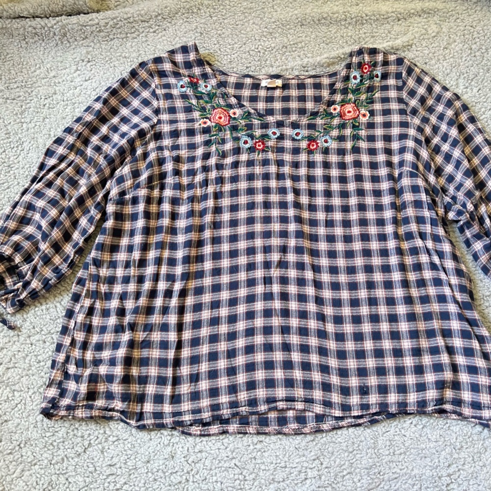 Westport embroidered top.